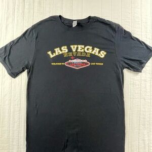Las Vegas Nevada Black T-Shirt Medium